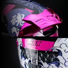 SPOILER/ALERON ROSA PARA CASCO OBSIDIAN